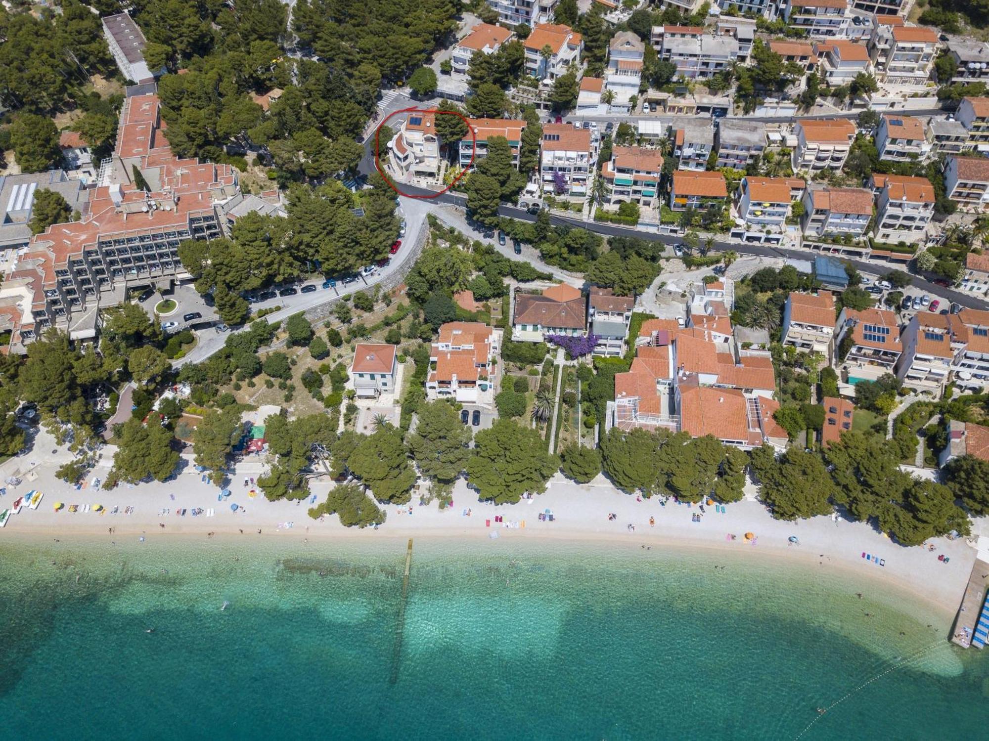 Villa Dalmatino Brela Exteriör bild